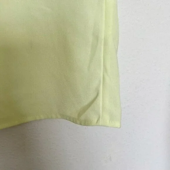 NEW Halogen womens Light Yellow Shell Top Small Professional/Work Wear Blouse - Picture 10 of 11
